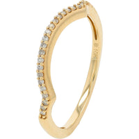 10K Yellow Gold 0.62 Carat Total Weight Diamond Bridal Set with Halo and Milgrain Detailing