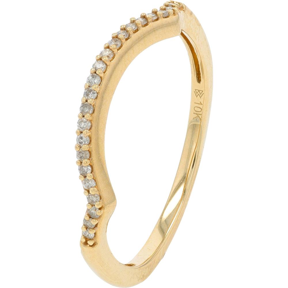 10K Yellow Gold 0.62 Carat Total Weight Diamond Bridal Set with Halo and Milgrain Detailing