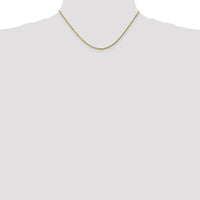 10K Yellow Gold 1.75mm Diamond-Cut Rope Chain Necklace - 16"