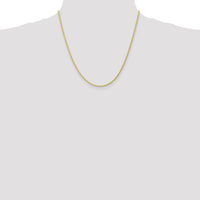 10K Yellow Gold 1.75mm Parisian Wheat Chain - 20" Length
