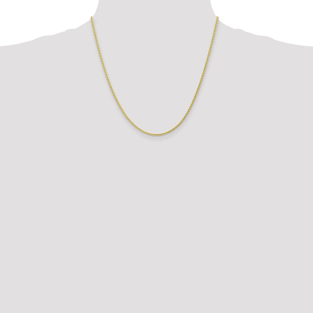 10K Yellow Gold 1.75mm Parisian Wheat Chain - 20" Length