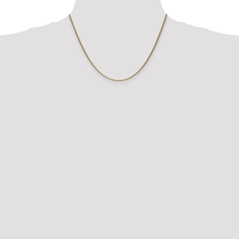 10K Yellow Gold 1.7mm Spiga Chain - 18"