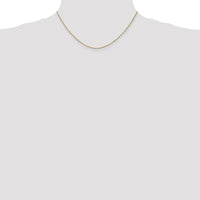 10K Yellow Gold 16" Spiga Chain with Polished Finish - 1.05mm Width