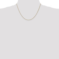10K Yellow Gold 18" 1.05mm Spiga Chain Necklace - Polished Finish