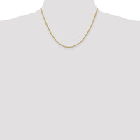 10K Yellow Gold 18" Diamond-Cut Rope Chain Necklace - 2.25mm Width