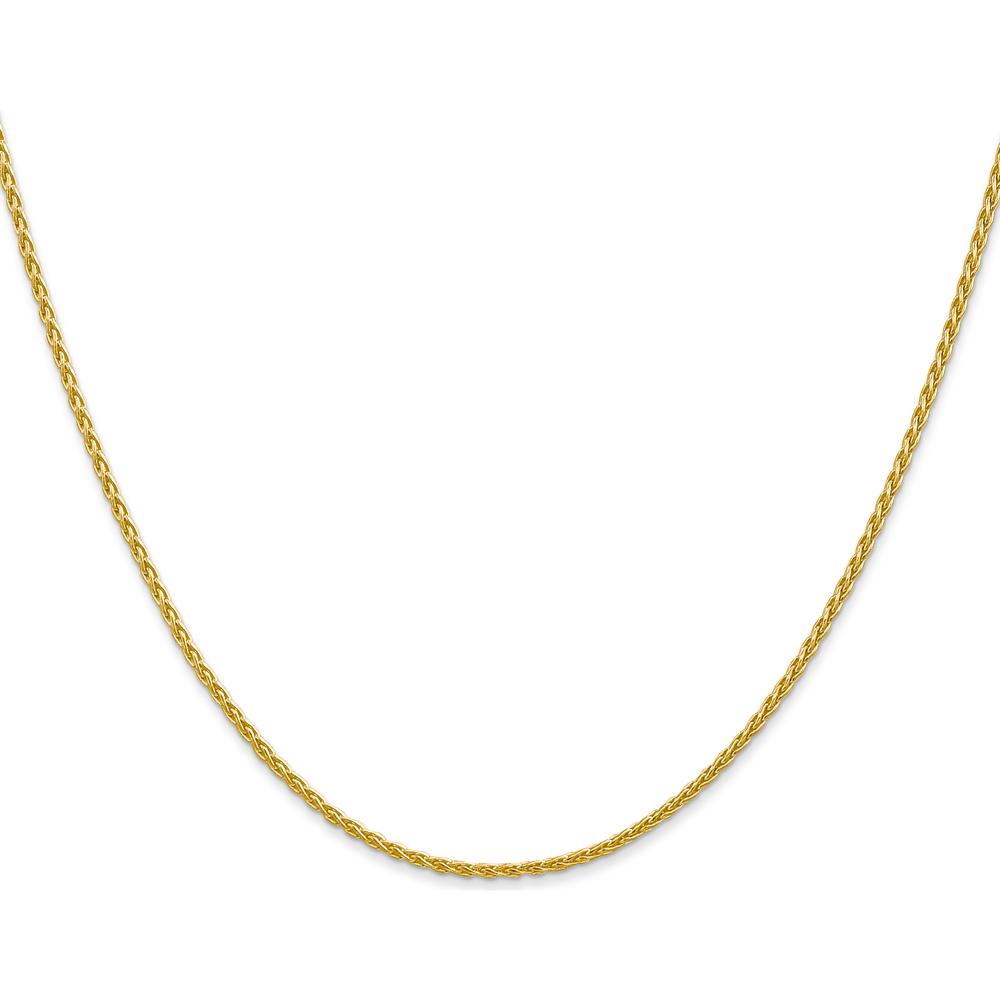10K Yellow Gold 18" Parisian Wheat Chain - 1.5mm Width