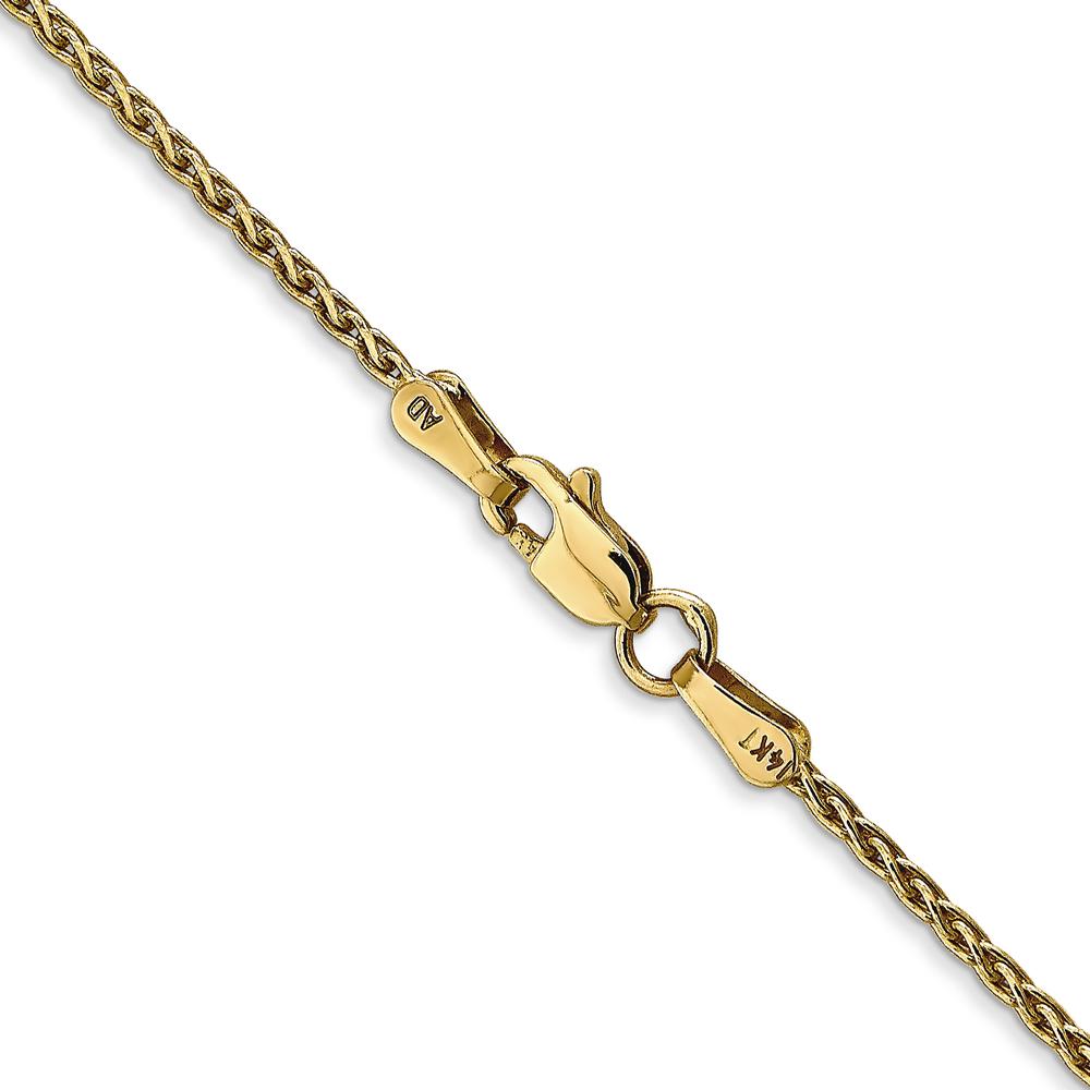 10K Yellow Gold 18" Parisian Wheat Chain - 1.5mm Width