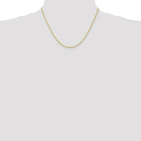 10K Yellow Gold 18" Parisian Wheat Chain - 1.5mm Width