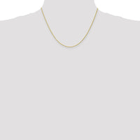 10K Yellow Gold 18" Parisian Wheat Chain Necklace - Polished Finish