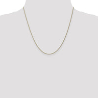 10K Yellow Gold 20" Diamond-Cut Rope Chain Necklace - 1.15mm Width