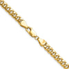 10K Yellow Gold 22" 5.25mm Semi-Solid Miami Cuban Chain