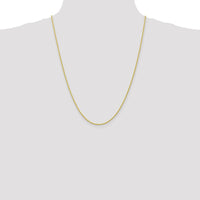 10K Yellow Gold 24" Parisian Wheat Chain - 1.5mm Width