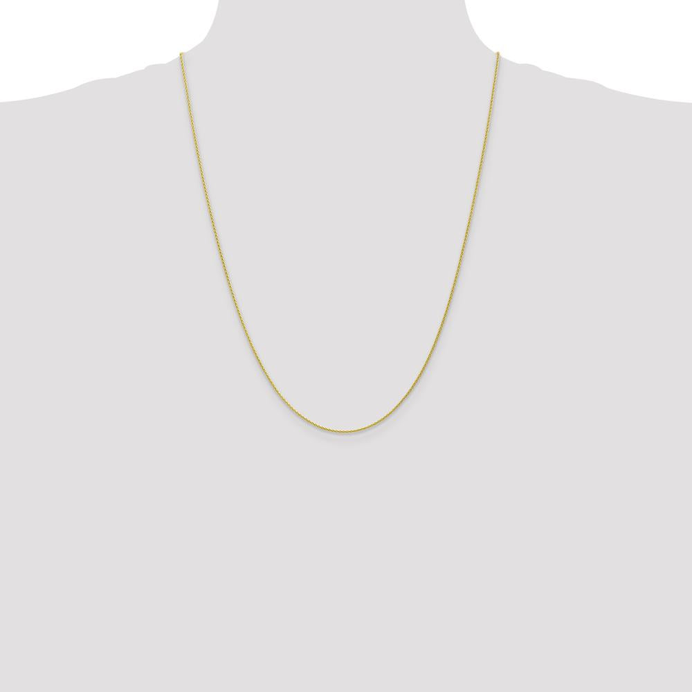 10K Yellow Gold 24" Parisian Wheat Chain with Lobster Clasp