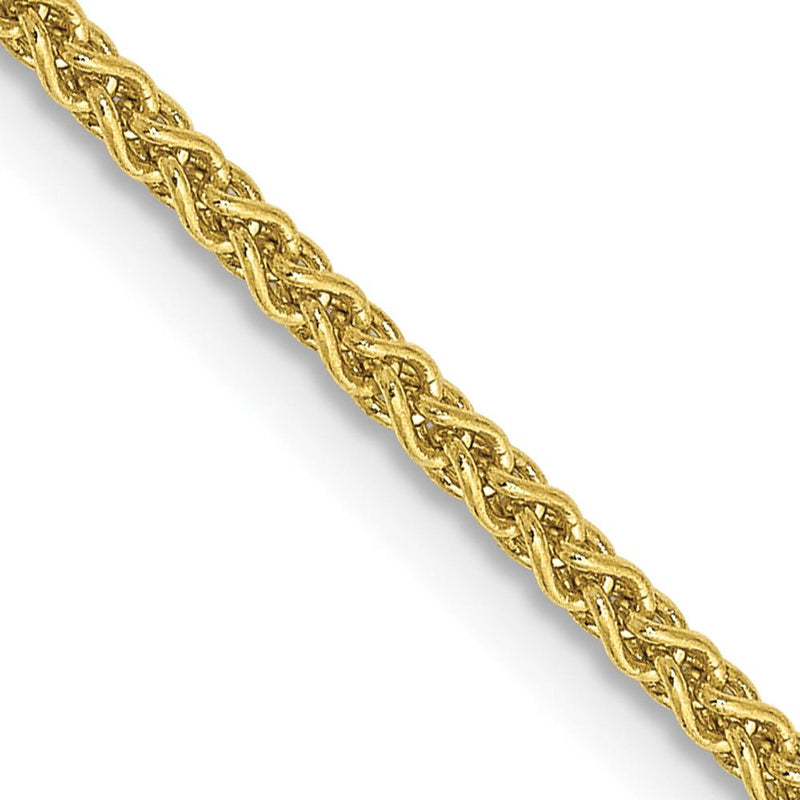 10K Yellow Gold 24" Spiga Chain Necklace - 1.7mm Width