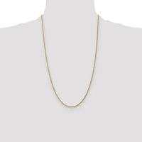 10K Yellow Gold 26" Diamond-Cut Rope Chain Necklace - 1.75mm Width