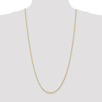 10K Yellow Gold 30" Diamond-Cut Rope Chain - 2.25mm Width