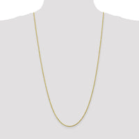 10K Yellow Gold 30" Diamond-Cut Rope Chain - 2mm Width
