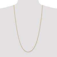 10K Yellow Gold 30" Diamond-Cut Rope Chain - 2mm Width