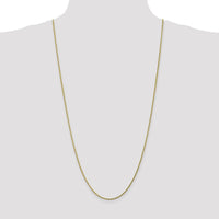 10K Yellow Gold 30" Diamond-Cut Rope Chain Necklace - 1.75mm Width