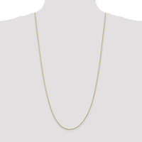 10K Yellow Gold 30" Diamond-Cut Rope Necklace - 1.5mm Width