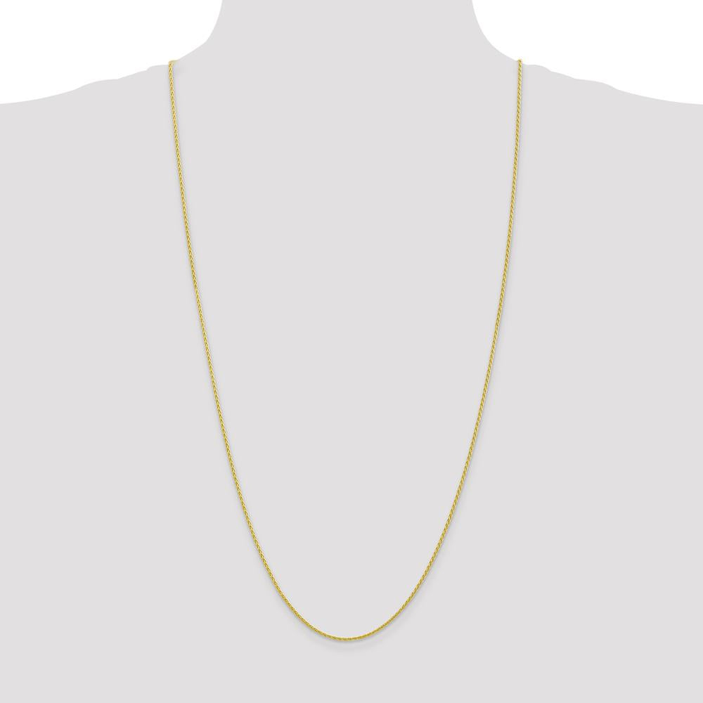 10K Yellow Gold 30" Parisian Wheat Chain - 1.5mm Width