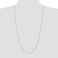 10K Yellow Gold 30" Parisian Wheat Chain Necklace - Polished Finish