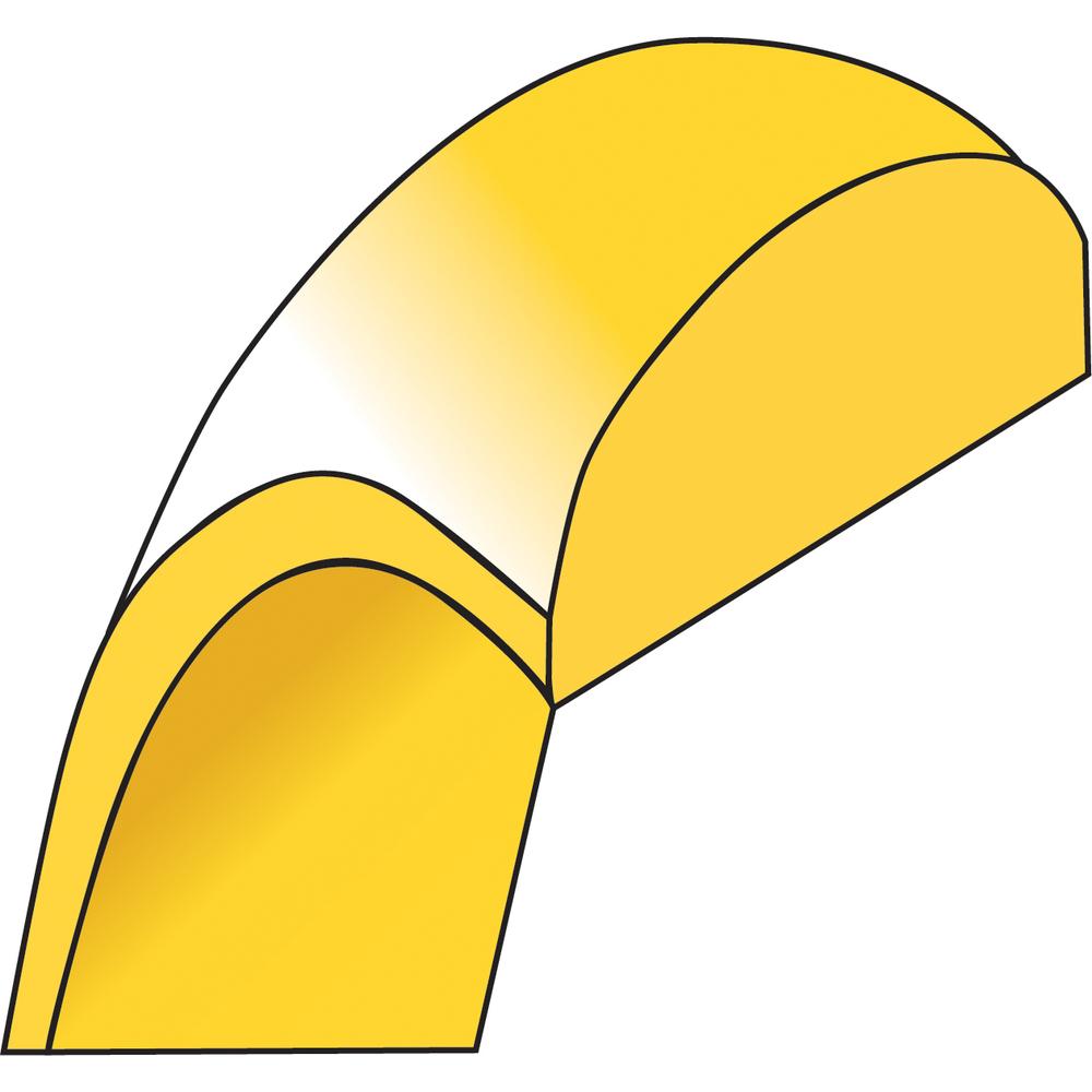 10K Yellow Gold 8mm Lightweight Half Round Wedding Band - Size 10.5