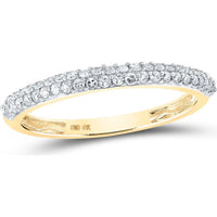 10K Yellow Gold Baguette Diamond Cluster Matching Wedding Ring Set - 2.33 Carat Total Diamond Weight