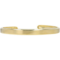 10K Yellow Gold Cuff Bracelet - 15.85g