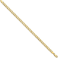 10K Yellow Gold Fancy Link Bracelet - 8", Polished Finish