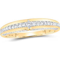10K Yellow Gold Round Diamond Halo Matching Wedding Ring Set - 1.75 Carat Total Diamond Weight