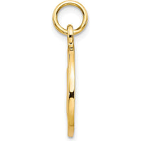 10K Yellow Gold St. Jude Thaddeus Pendant Medal - Polished Finish