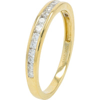 10K Yellow Gold Two-Tone Bridal Set with Halo Set Round Lab Grown Diamond - 2.00 Carat Total Diamond Weight