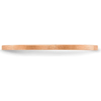14K Rose Gold 1.2mm Flat Satin Stackable Band - Size 5 by 0