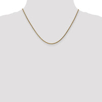 14K Rose Gold 18" Diamond-Cut Spiga Chain with Lobster Clasp by 0