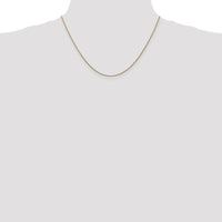 14K Rose Gold 18" Diamond-Cut Spiga Chain with Lobster Clasp by 0