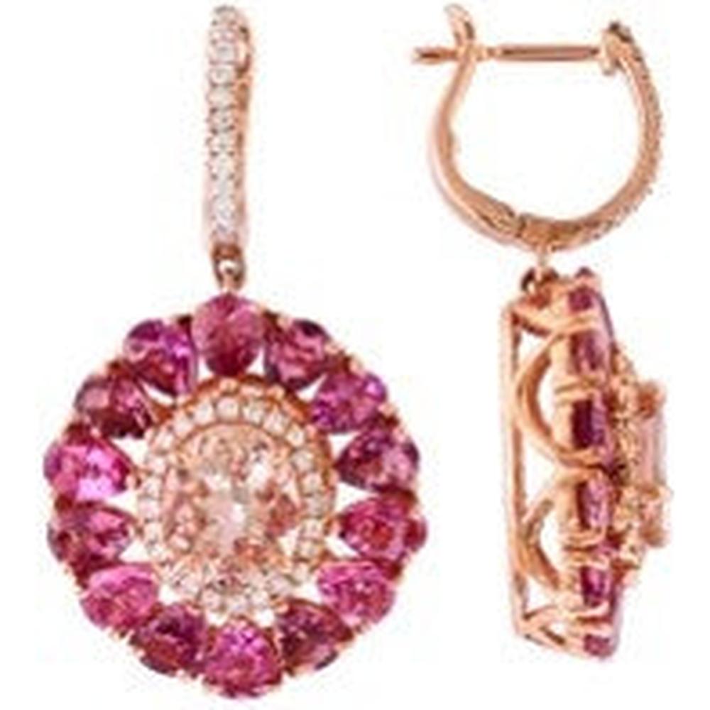 6-in-1 Pink outlets Drop Earrings