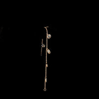 14K Rose Gold Station Bracelet with Bezel Set Rose Cut Oval Lab Diamonds - 3.49 Carat Total Diamond Weight - Covaloro Fine Jewelry
