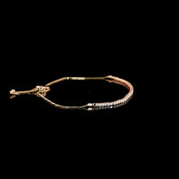 14K Rose Gold Tennis Bracelet with 76 Lab-Grown Round Brilliant Cut Diamonds (E-F, VS2) - 1.96 Total Carat Weight - Covaloro Fine Jewelry