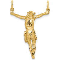 14K Two-Tone Rose Gold Corpus Pendant - 34mm x 23mm by Oro Pregiato
