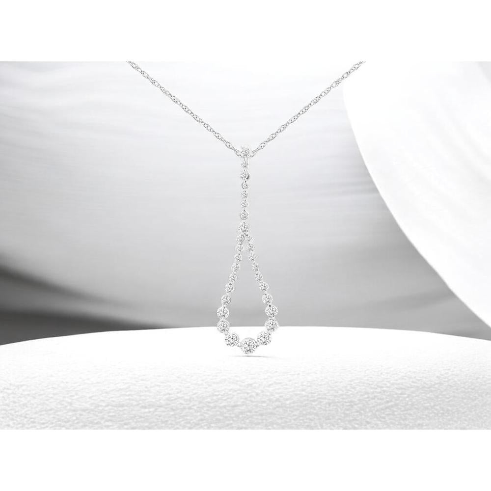14K White Gold 0.20 Carat Bar-Set Round Diamond Wedding Band - Royal Jewelry