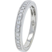 14K White Gold 1.25 Carat Round Brilliant Diamond Bridal Set