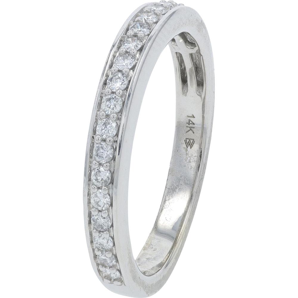 14K White Gold 1.25 Carat Round Brilliant Diamond Bridal Set