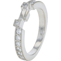 14K White Gold 1.28 Carats Diamond Semi-Mount Bridal Set with Milgrain Detailing