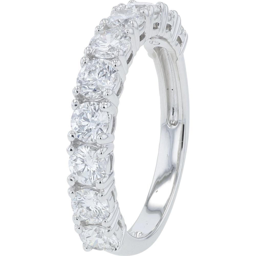 14K White Gold 1.50 Carat Lab Grown Diamond Eternity Band
