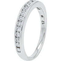 14K White Gold 1 Carat Total Weight Diamond Bridal Set with Milgrain and Prong Set Diamonds