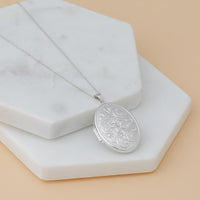 14K White Gold 18" Diamond-Cut Cable Chain Necklace with Lobster Clasp by Oro Pregiato
