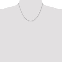 14K White Gold 18" Diamond-Cut Rope Chain Necklace with Lobster Clasp by 0