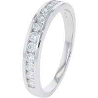 14K White Gold 2.00 Carats Lab Grown Diamond Bridal Set