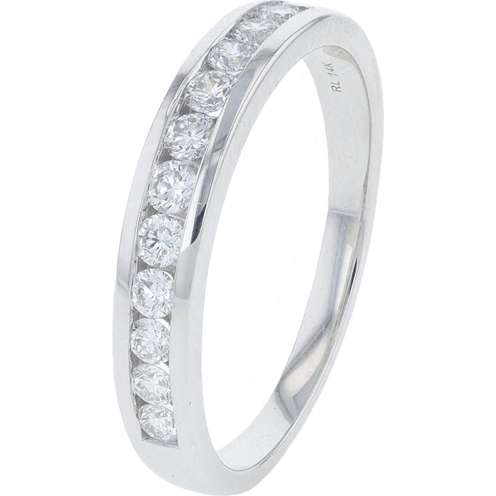 14K White Gold 2.00 Carats Lab Grown Diamond Bridal Set